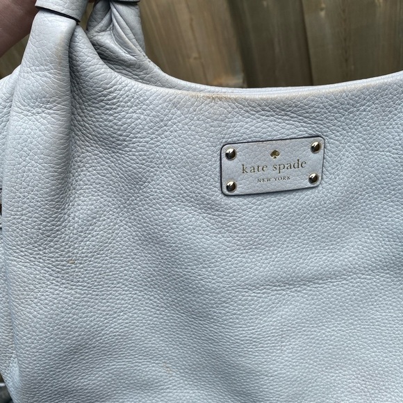 Kate Spade Baxter Street Tote Bag Purse Gray - Picture 8 of 11